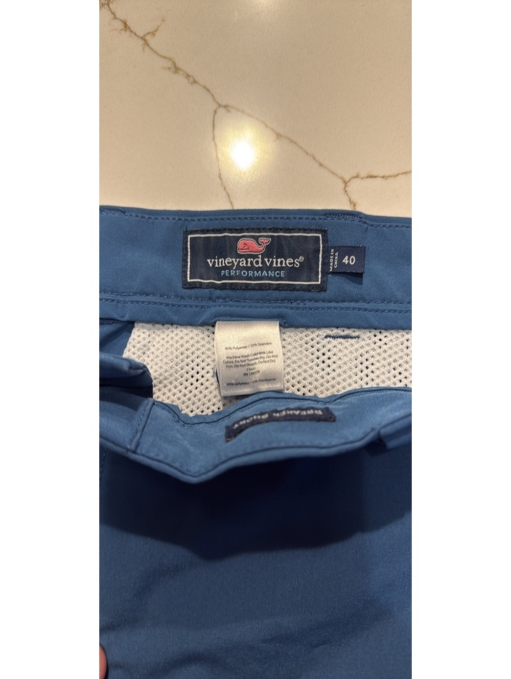 Vineyard Vines Performance Breaker Shorts Size 40 Blue